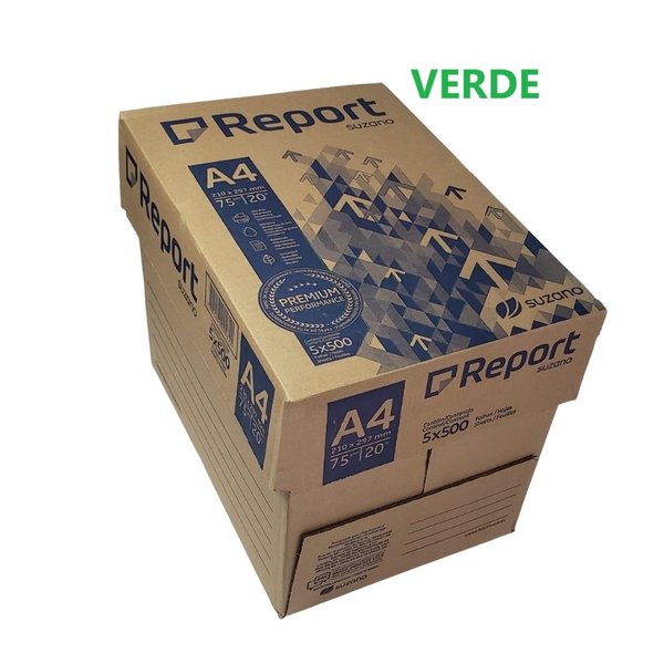 caixa report 75g 2 500 flsverde